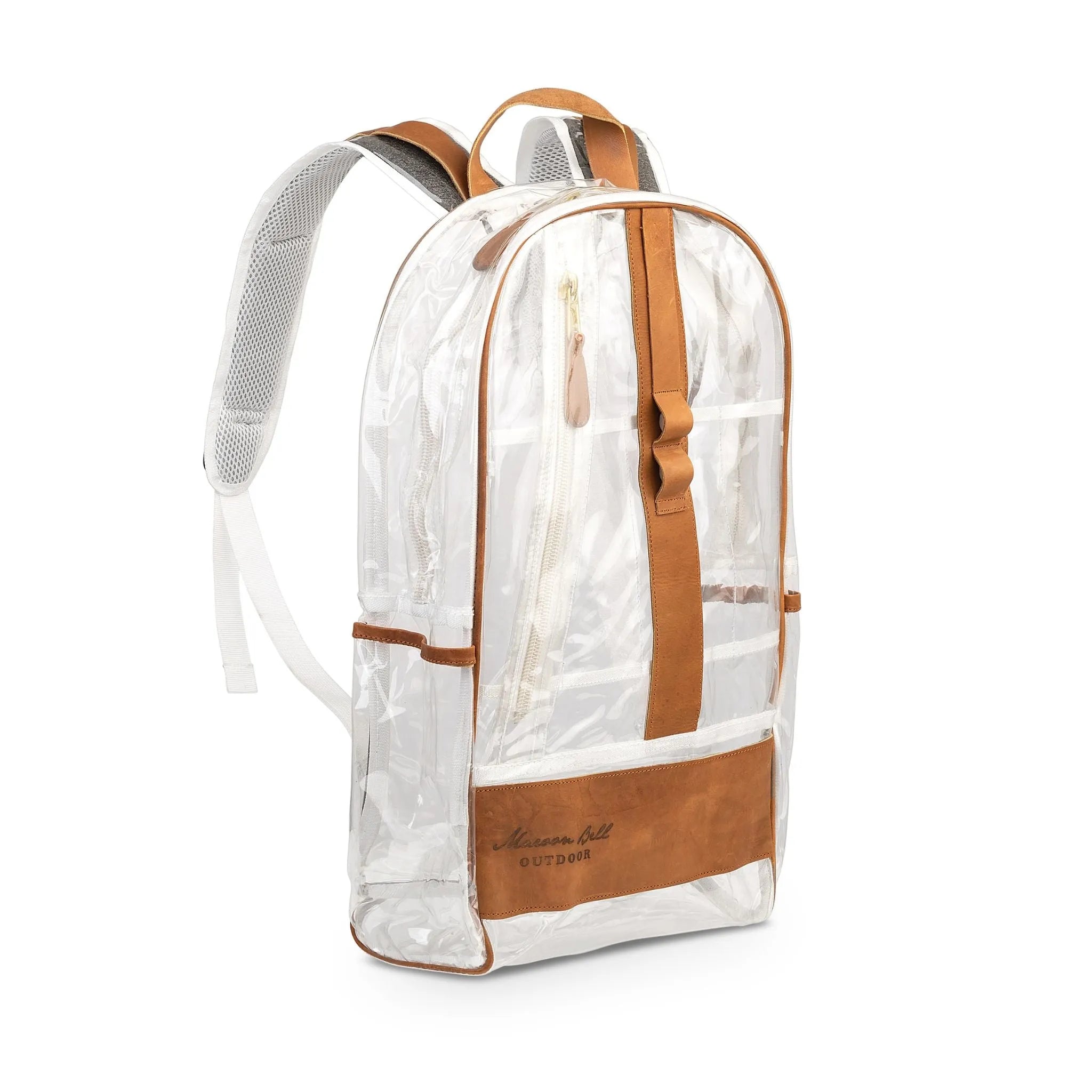 The Clear Backpack for Sale 8 x12 x20 Maroon Bell Outdoor