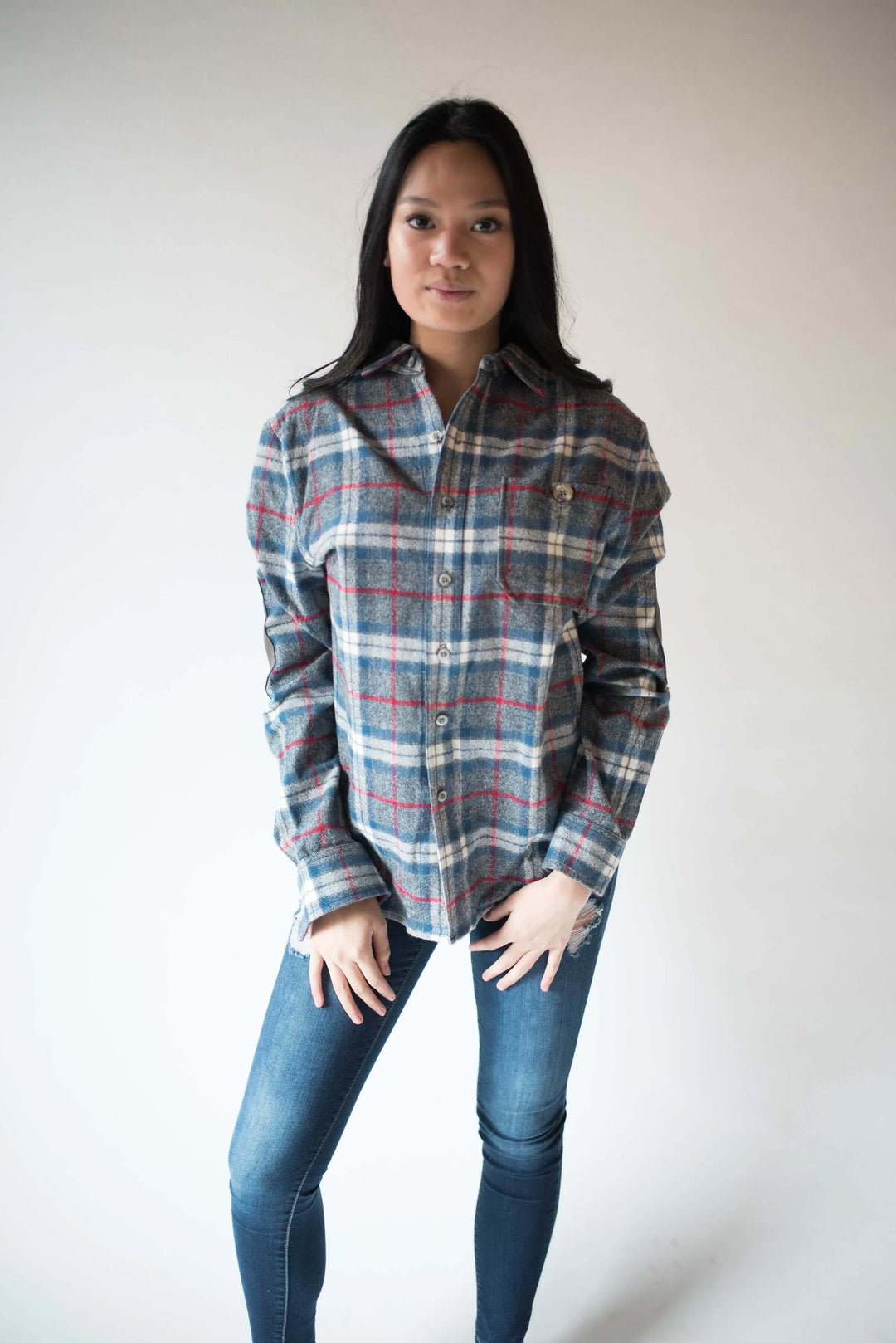 Iconic Flannel Shirt | Twilight Smoke | Maroon Bell Outdoor®