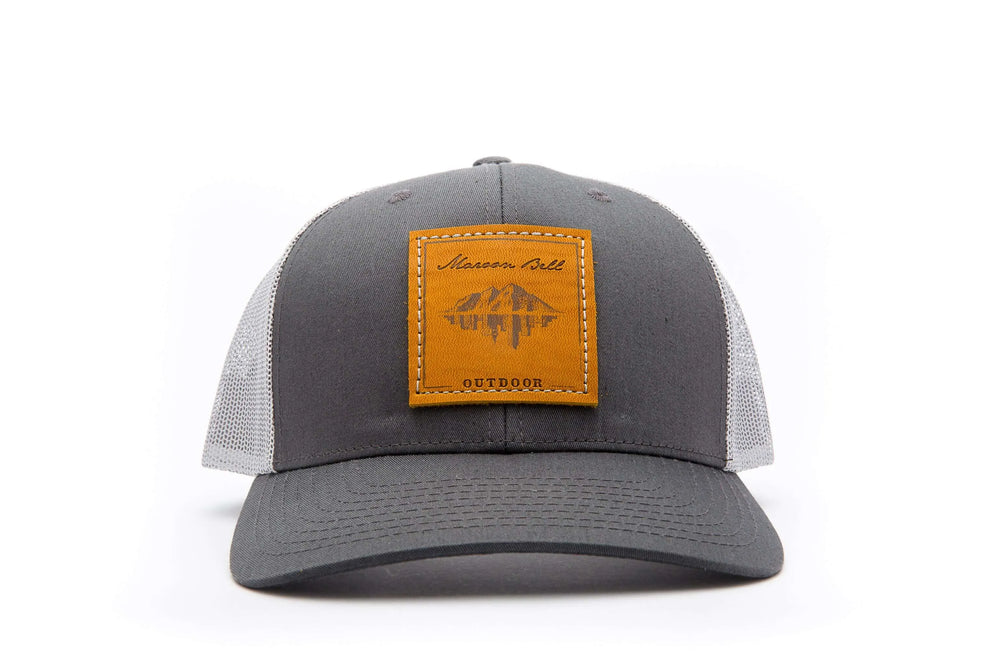 Charcoal Grey Trucker Hat | Maroon Bell Outdoor®