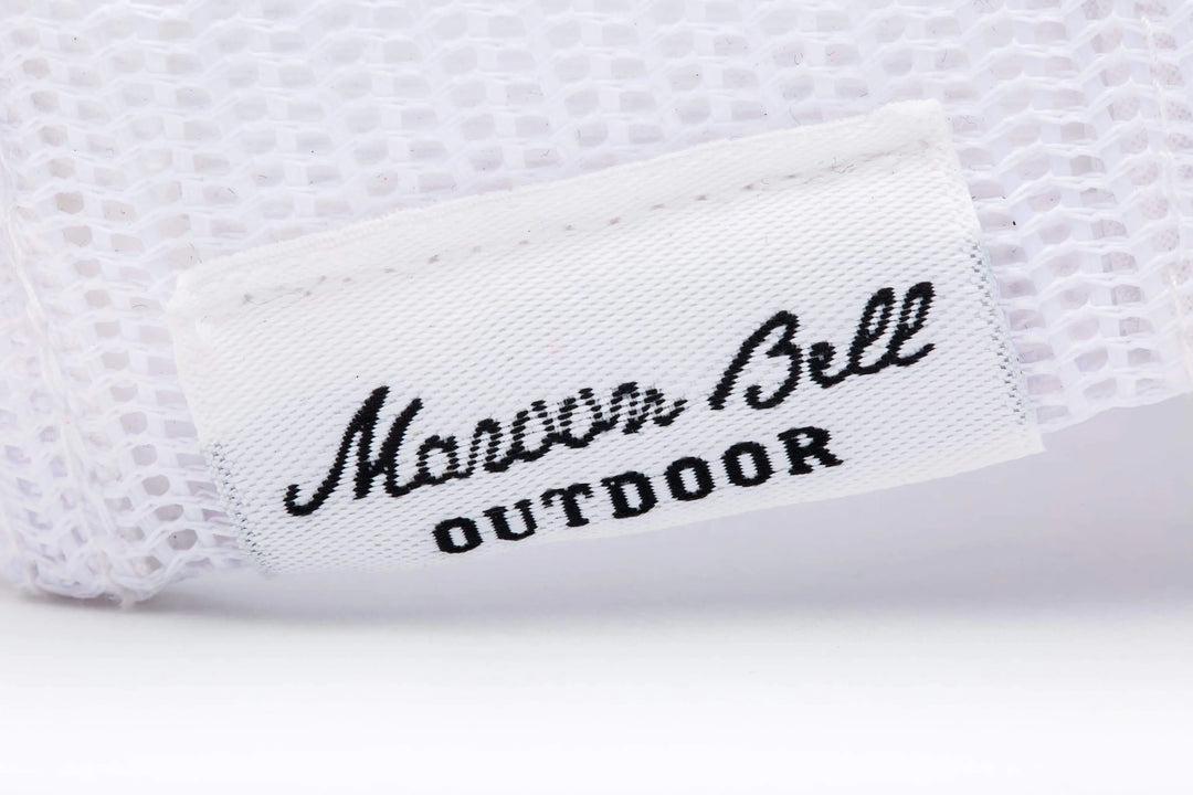 Granite Grey Trucker Hat | Leather | Maroon Bell Outdoor®