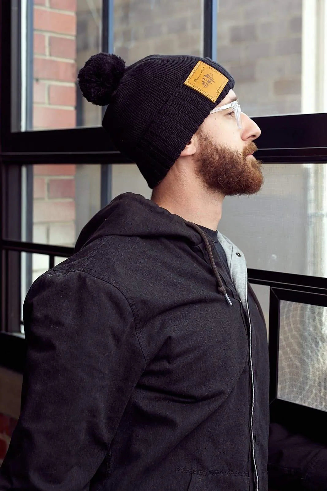 Urban Outdoor Beanie with Pom | Maroon Bell Outdoor®