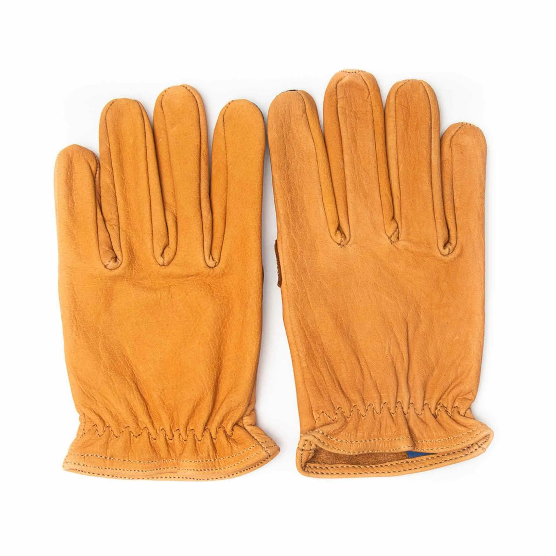 Buffalo Leather Ranching Gloves