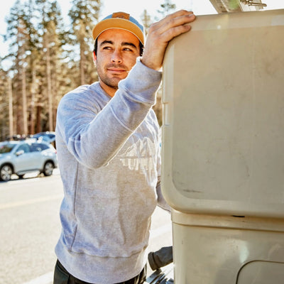 The Doc - Vintage Crew Neck Sweatshirt - Grey