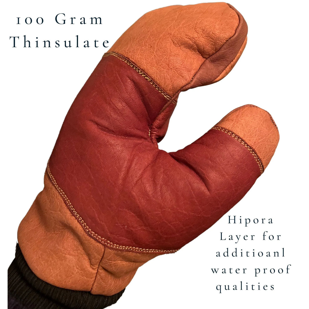 5280 Water Buffalo Leather Mitten