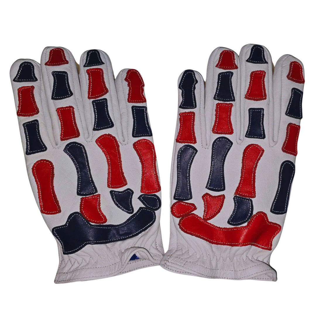 D6USA | Old Glory Leather Glove | Skeleton | Limited Edition