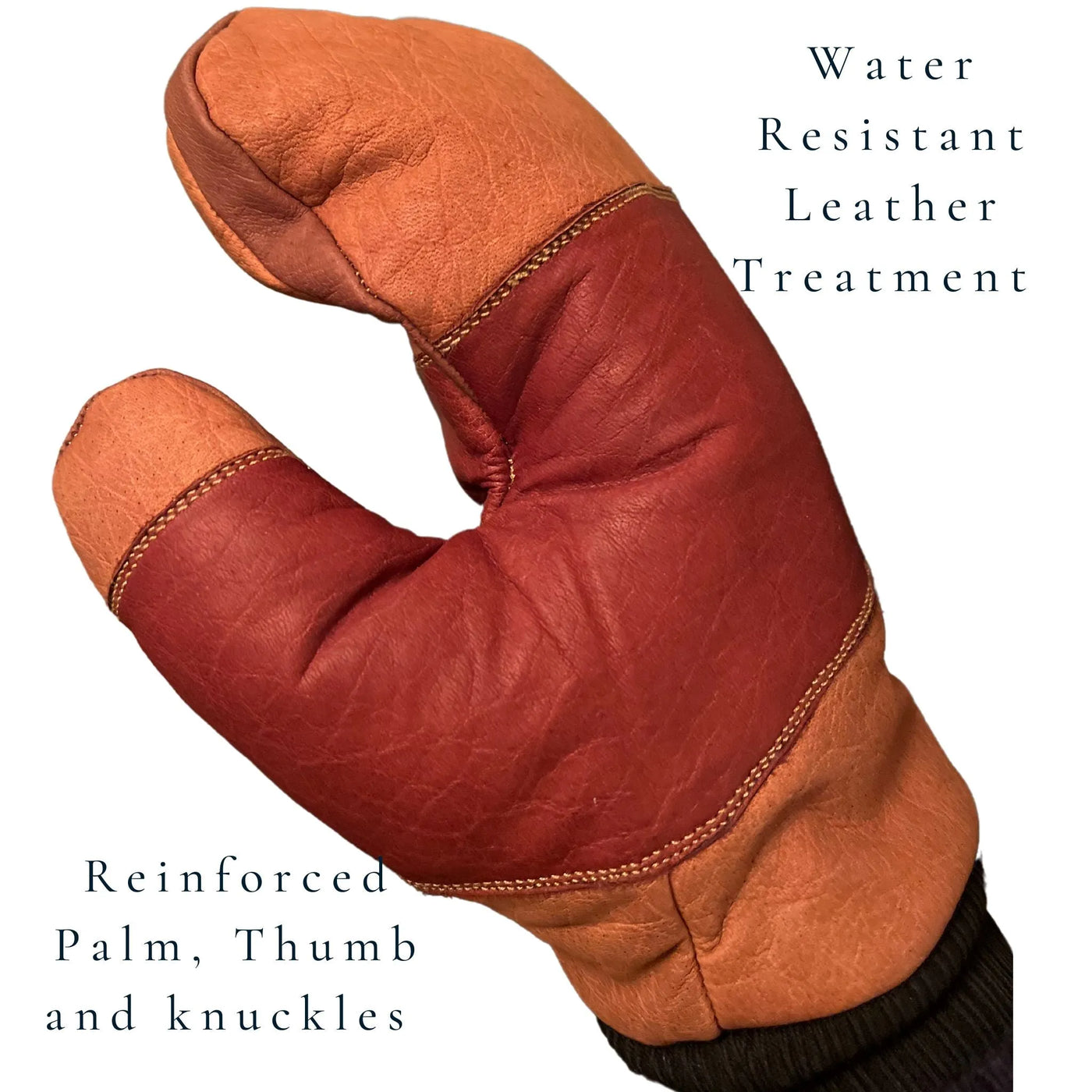 5280 Water Buffalo Leather Mitten