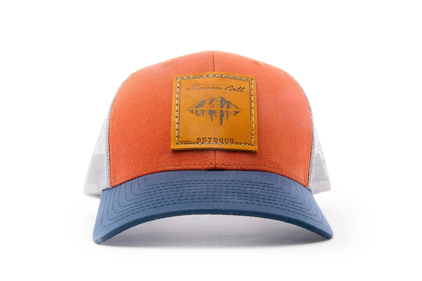 Mile High Trucker Hat with Leather Patch