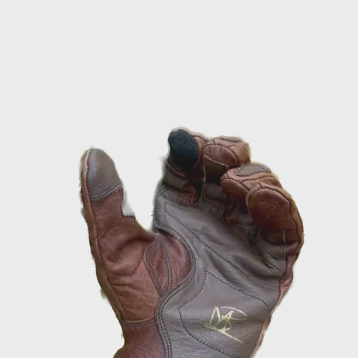 D7 Special - Buffalo Leather Skeleton Glove